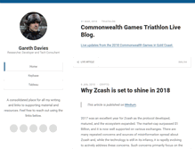 Tablet Screenshot of garethtdavies.com